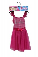 Barbie Pink Silver Dot Dress Photo