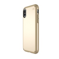 Apple Speck Presidio Metallic Case for iPhone XS/X - Yellow/Brown Photo