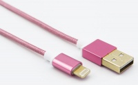 Unitek 1.2m USB 2.0 Lightning Cable - Pink Photo