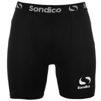 Sondico Men's Core 6 Base Layer Shorts - Black Photo