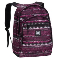 Hot Tuna Print Backpack - Pink Tribal Photo