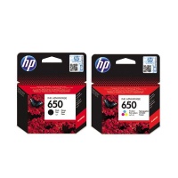 HP 650 Black & Tri-Colour Ink Advantage Bundle Photo