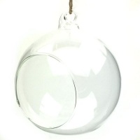 Pamper Hamper - Large Round Glass Hanging Globe Photo