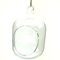 Pamper Hamper - Oval Shaped Glass Hanging Globe Photo