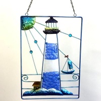 Pamper Hamper - Lighthouse Hanging Plaque Photo