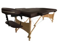 Hazlo Massage Table Bed 2 section - Coffee Photo