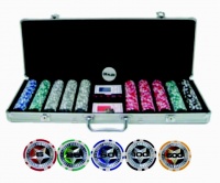 SA Poker Shop Texas Star Poker Chip Set - 500 Piece Photo