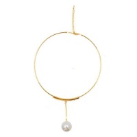 Lily & Rose Gold Plated Pearl Choker Photo