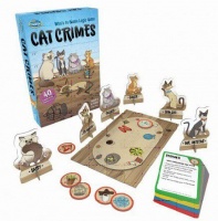 Thinkfun Cat Crimes Board Game Photo