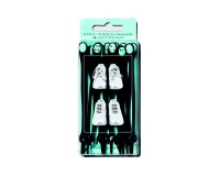 Hickies Responsive Lacing System - Black & Mint Photo