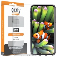 Orzly FlexiCase for iPhone X - Clear Photo