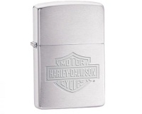 Zippo Lighter Harley Logo Etched Photo