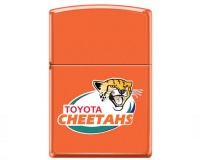 Zippo Lighter Cheetahs - Orange Matt Photo