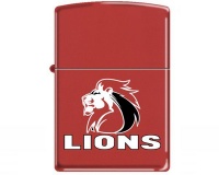 Zippo Lighter The Lions - Red Matt Photo