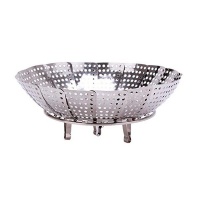 Expandable Stainless Steel Vegetable Steamer Photo