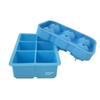 ALTA Cubes & Spheres Ice Tray - Blue Photo