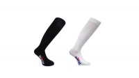 Vitalsox Womens Pack of 2 Compression Socks - Black & White Photo
