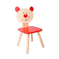 Classic World Red Bear Chair Photo