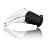 Vacuvin - Non Drip Wine Server Crystal Black - Set Of 2 Photo