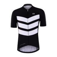 Cycling Box Men's Sail Jersey - Black & White Photo