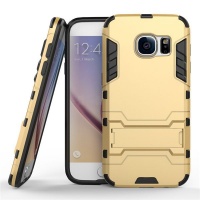 Samsung 2" 1 ShockProof Stand Case for Galaxy S7 - Gold Photo