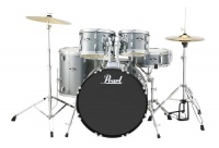 Pearl Roadshow Drum Set - Metallic Charcoal Photo