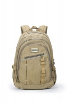 Tosca Canvas Backpack With 15" Laptop Compartment - Khaki Photo