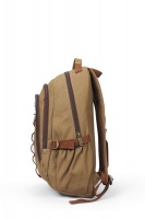 Tosca Canvas Backpack With 15" Laptop Compartment - Khaki Photo