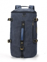 Tosca Canvas Duffle Backpack With 15" Laptop Compartment - Navy Photo