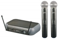 Hybrid Dual UHF Cordless Hand Microphone System Photo