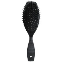 Chic Rubber Handle Oval Cushion Brush Photo