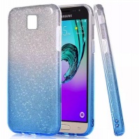 Samsung Bling Gradient Sparkie Glitter Cover for J5 Pro - Blue Photo