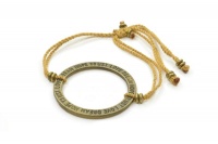 Sourcery Supply Co Bracelet with Pendant & Beads - Mustard Photo