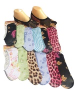 Assorted Sheer Breathable Secret Socks - Pack of 12 Photo