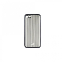 Tellur Silicone Cover for iPhone 7/8 Vertical Stripes - Black Photo