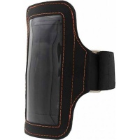 Tellur Universal 5" Sport Armband - Black/Orange Photo