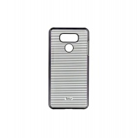 LG Tellur Hard Case Cover for G6 Horizontal Stripes - Black Cellphone Photo