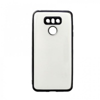 LG Tellur Silicone Cover for G6 - Black Edges Photo