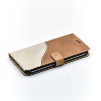 Samsung Tellur Book Case for S7 Edge Wave Leather - Black/White Photo