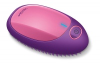 Beurer Ion Detangling Hair Brush HT 10 Purple & Pink Photo