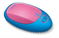 Beurer Ion Detangling Hair Brush HT 10 Blue & Pink Photo