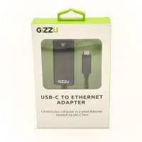GIZZU USB-C To Ethernet Adapter Black Photo