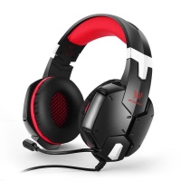 KOTION G1200 Gaming Headset with LED Light - Red Photo