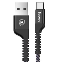 Baseus 1.5m - 2A Confidant USB Type-A 2.0 to Type-C Cable - Black Photo