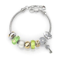Destiny Madison Green Bracelet with Swarovski Crystal Photo