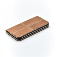 Samsung Tellur Book Case Magnetic for S7 Edge Patch - Brown Photo