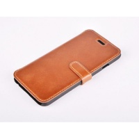 Samsung Tellur Book Case for J1 Leather - Brown Photo