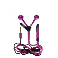 Tellur In-Ear Fantasy Zip Headset - Pink Photo