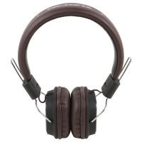 Remax RM-100H Aluminium Trim Headphone - Brown Photo