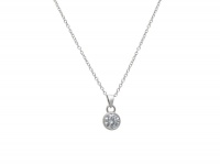 Art Jewellers Tube Pendant & Chain - Sterling Silver Photo